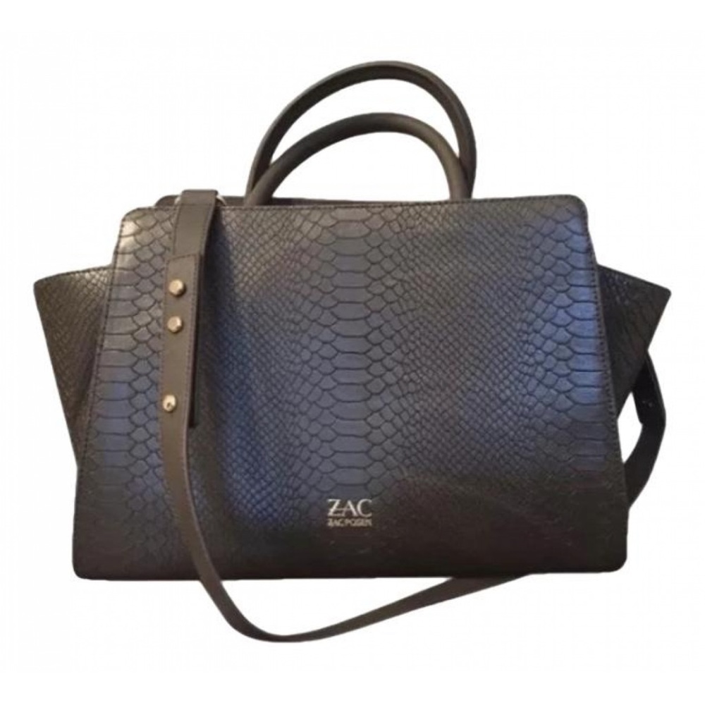 ZAC Zac Posen - Leather Green Snakeskin Bag